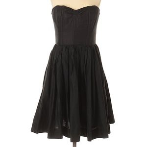 Tracy Feith for Target black strapless dress xs